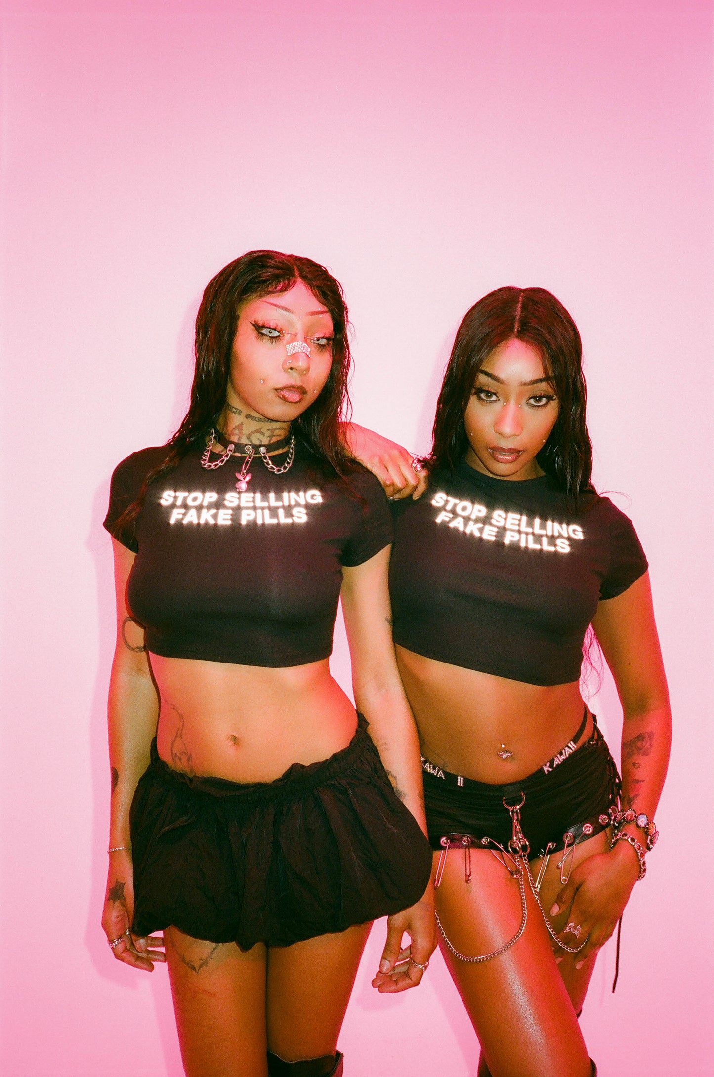 "SSFP" CROPTOP