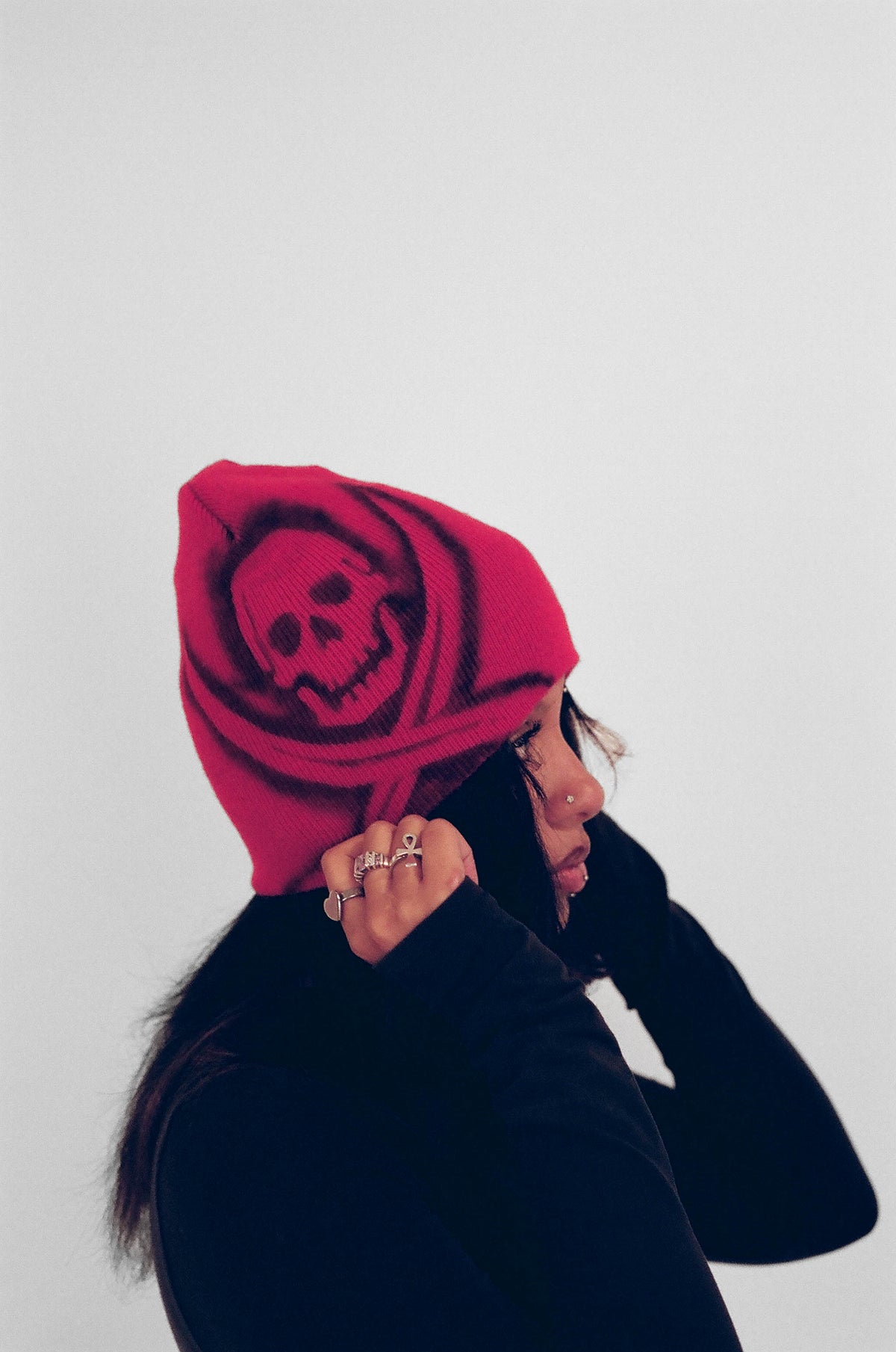 Airbrushed Beanie