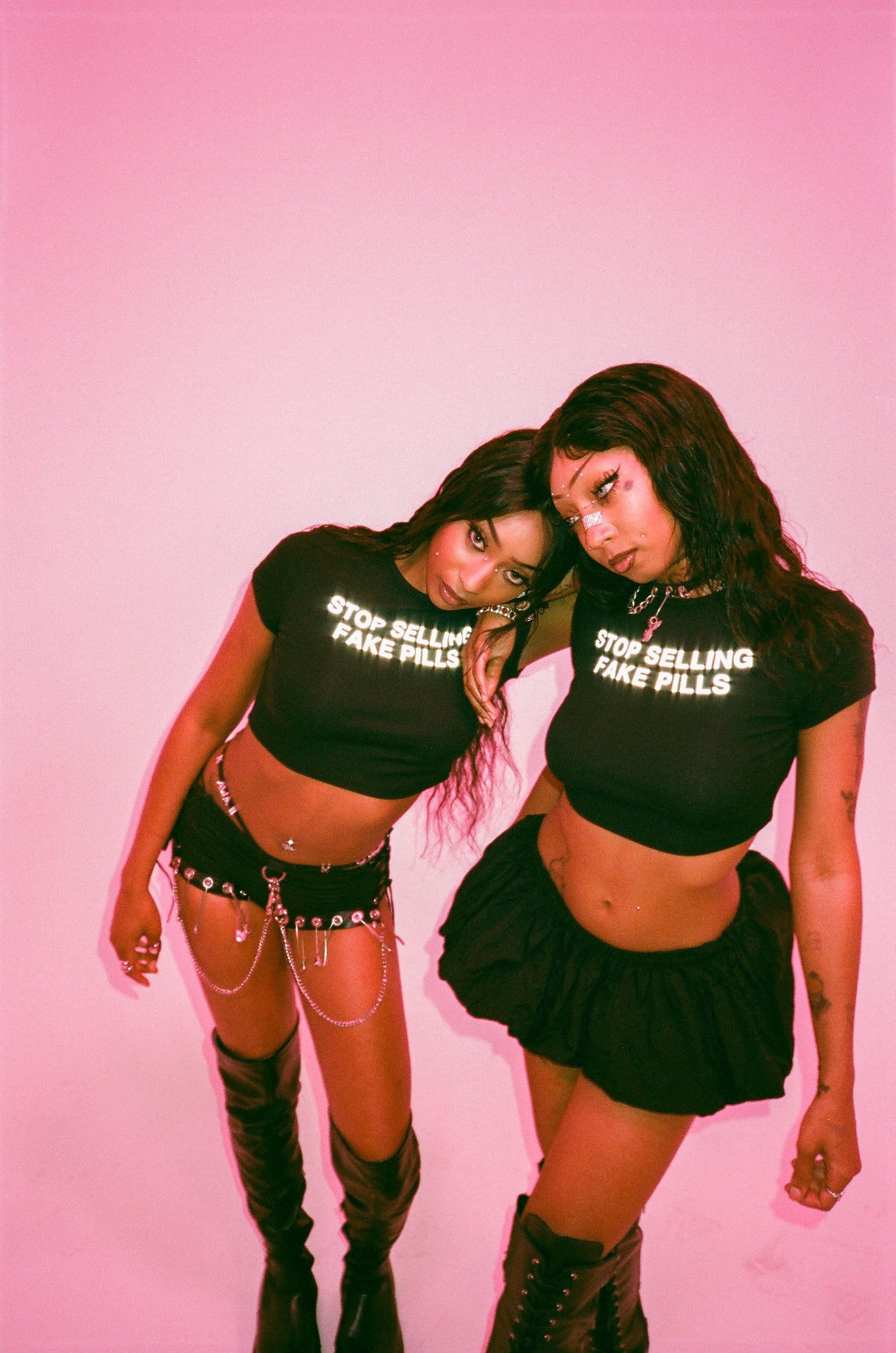 "SSFP" CROPTOP