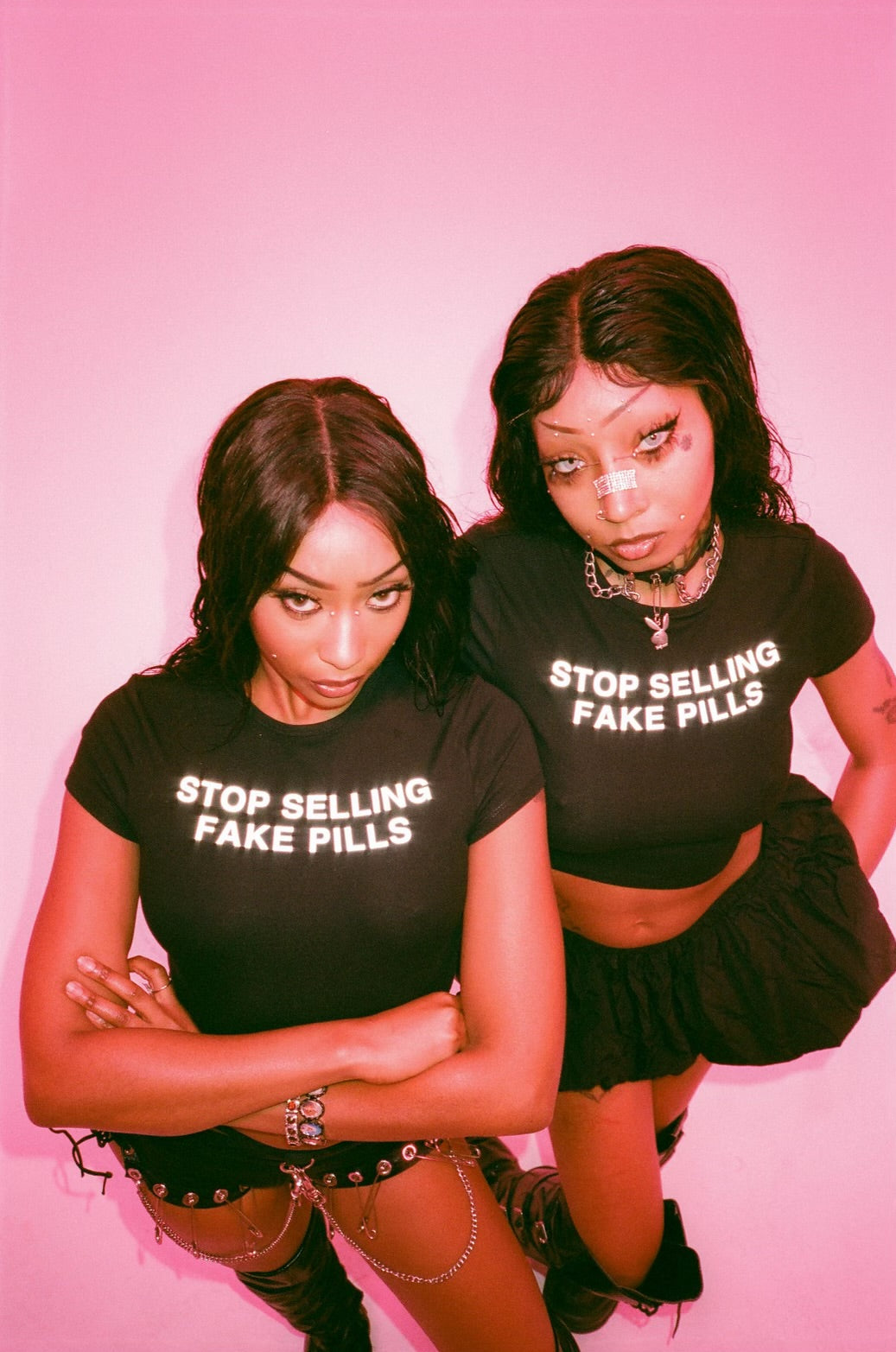 "SSFP" CROPTOP